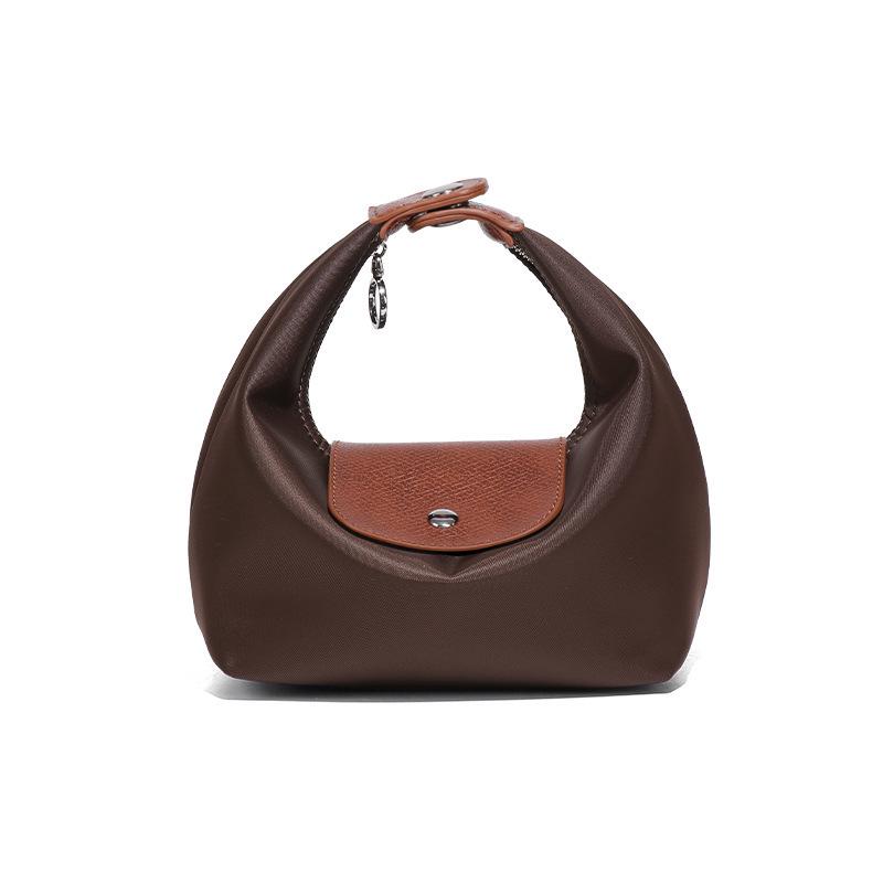 Women's Versatile Waterproof Nylon Lunch Bag - Dumpling Style Canvas with Niche Design