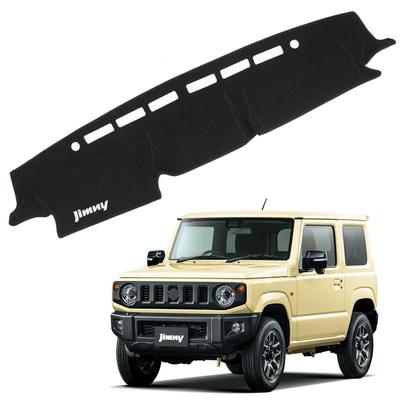 [SAWAKAK]I Коврик на приборную панель для Suzuki Jimny JB64/JB74, Полиэстер, Нескользящий, с логотипом.