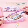 Dirt-proof Pencil Case Waterproof Stationery Bag Multi Functional Pencil Box  Gift