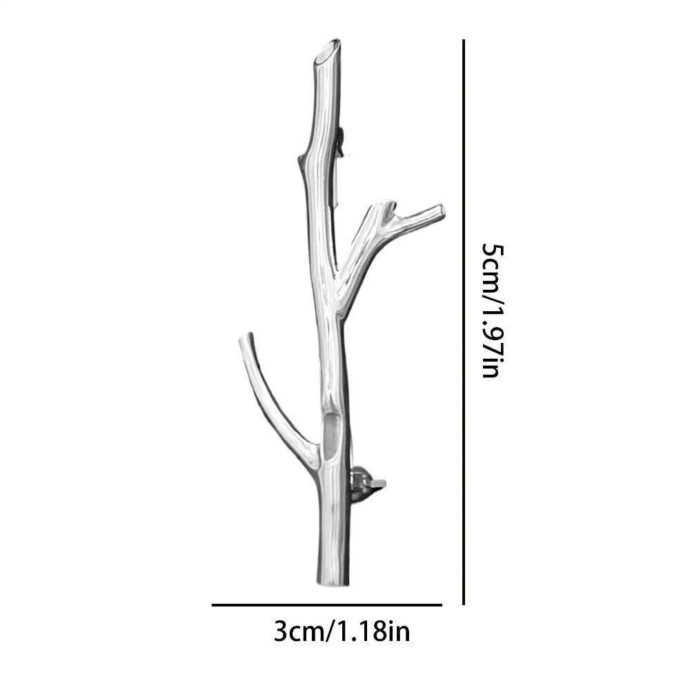 Изысканная брошь-булавка «Цветущая ветвь» Элегантная брошь-цветочная композиция Мини-брошь в виде вазы-капусты Вечеринка