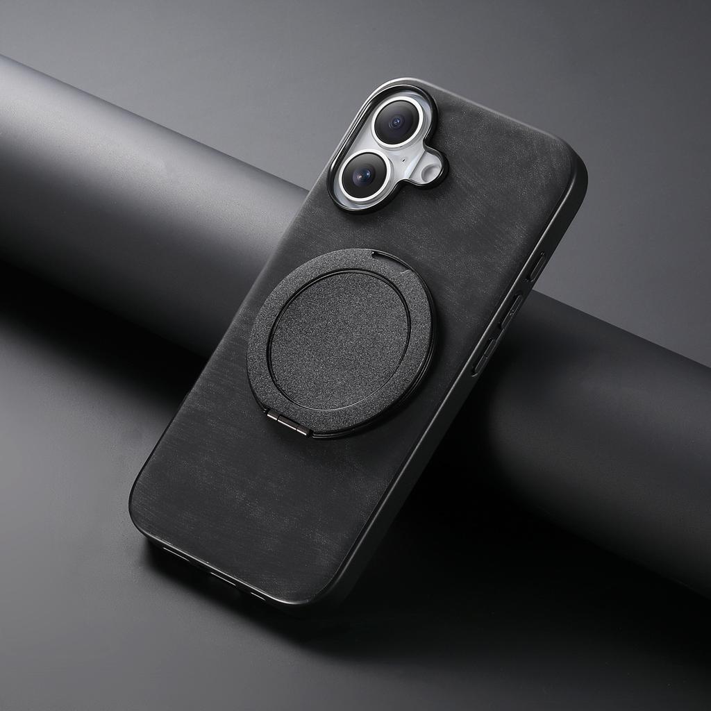 Новая модель подходит для чехла для мобильного телефона iPhone 16, круглого вращающегося кронштейна, расстегивающегося защитного чехла для iPhone 15 Pro Max.