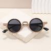 Дизайнерские солнцезащитные очки стимпанк женские европейские американские круглой формы мужские солнцезащитные очки хип-хоп для вождения