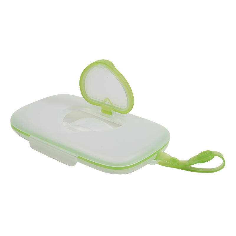 Portable Baby Wipes Dispenser Reusable Holder Heart Shaped Lid Compact Large Capacity Tissue Box Cover Modern Style Boxes