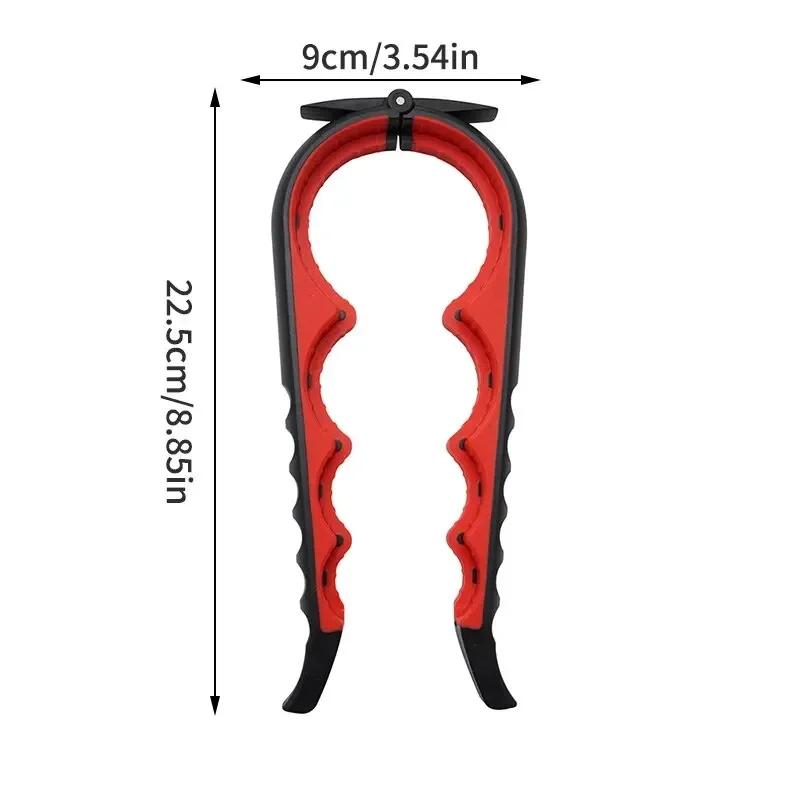 1 шт. Многофункциональный консервный нож, четыре в одном, открывалка для бутылок с напитками, откручиватель крышек, четыре положения, открывалка для консервных банок, противоскользящий откручиватель крышек