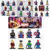 D818-898 Игрушка-конструктор «Супергерой» с мелкими деталями, сборка «Сделай сам», материал АБС-пластик, 8 вариантов цвета, фигурка высотой 5 см