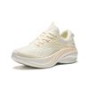 Новые кроссовки для бега Anta Leaf 5.0 с амортизацией, износостойкие, легкие, низкие, женские, светло-бежевые, белые, синие 922525575F-2