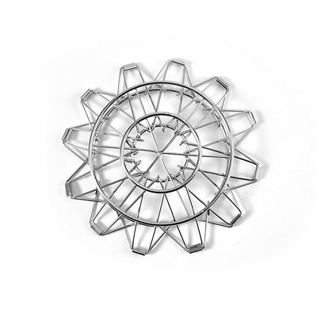 Держатель кофейного фильтра-воронки из нержавеющей стали для заваривания кофе методом пуровер, подставка для дриппера, стойка-подставка, корзина-сетка