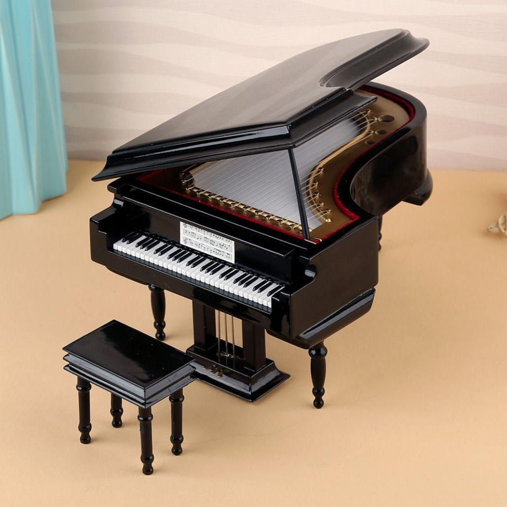 Мини-пианино ручной работы, деревянный музыкальный инструмент, 2025, декоративные подарки