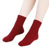 Hidamari Double Sizes Black Women's Socks, 22-24cm, [P-82-KRO]