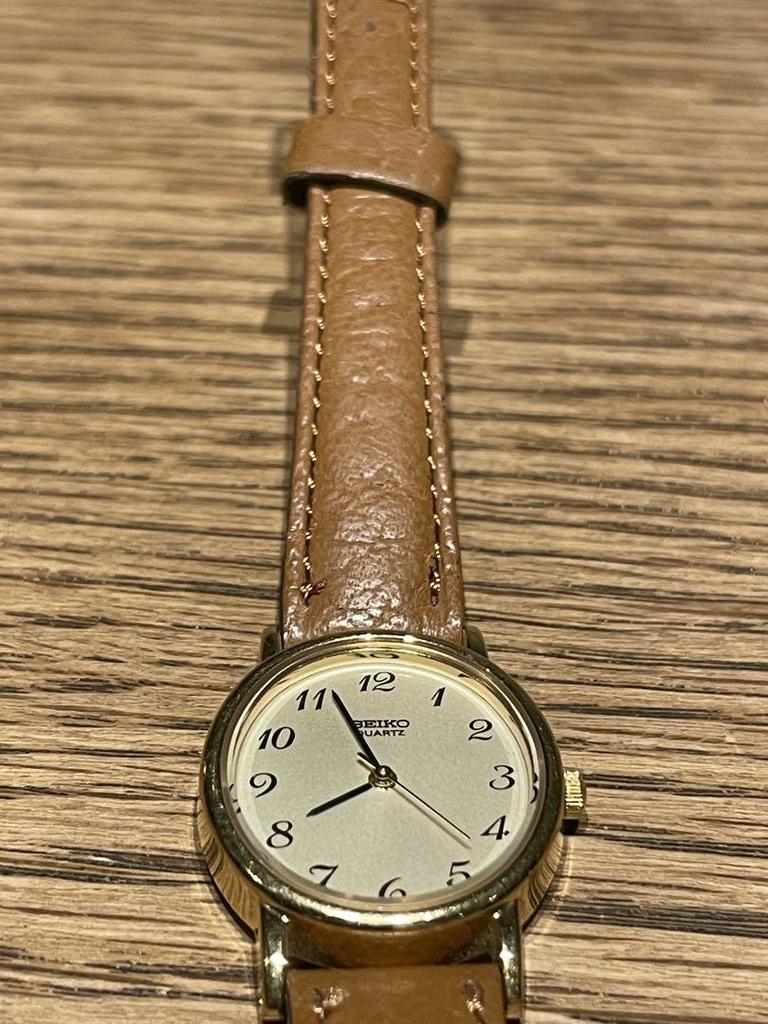 [USED] Seiko Quartz Women's Watch, Gold, Trial Wear Only