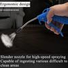 Air Blow Gun,High Flow Air Blower Gun for Compressor with Angled Bent Nozzle,Three Colors To Choose from,Short Style