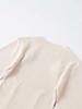 European Spring Fashion Women's Knitwear with Bow Decoration - Short Sleeve