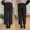 New ArrivalS Open Run Women S High waiSt 9 Length Wide Denim pantS Dark Blue