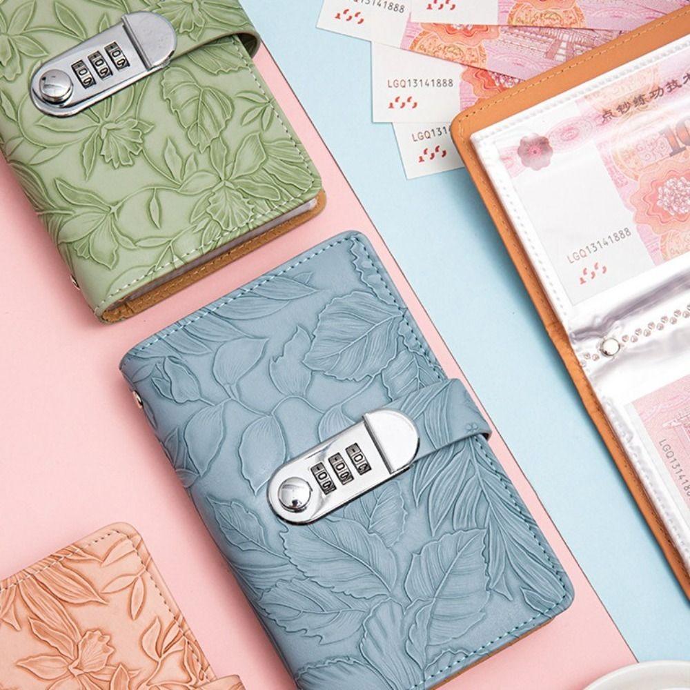 Save Money 100 Envelopes Money Saving Challeng Embossed Flower Savings Challenges Sheets  Lovers