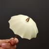 Vintage Tea Strainer Fine Mesh Tea Separation Filter Ceramic Umbrella Tea Filter  Tea Room