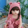 Simulation Reborn Baby 22 Inch 55 Cm Reborn Dolls Lifelike Full Silicone Vinyl Washable Movable Realistic Baby Dolls for Toddlers Reborn Baby Girls