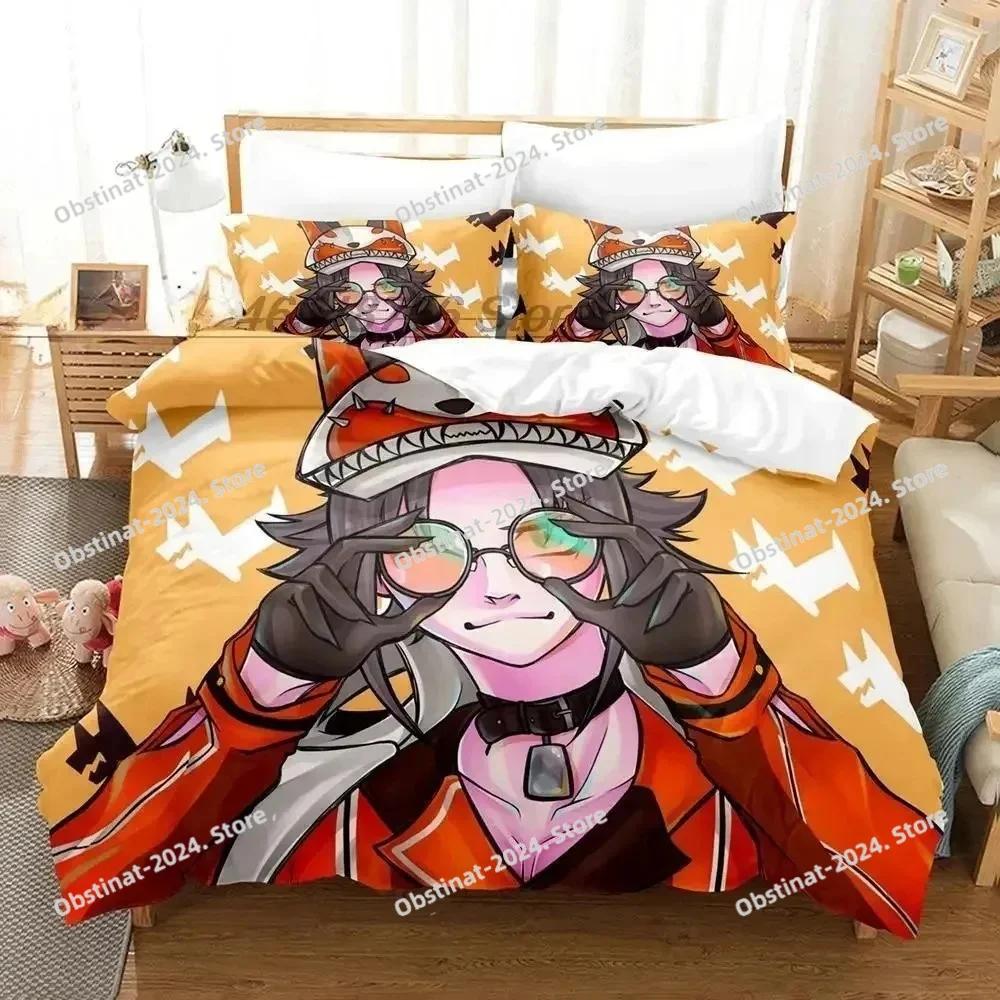 Mysta Rias Bedding Set Single Twin Bedding Set Printed With Pillowcase Bed Duvet Cover Soft Single Double Queen Super King Size