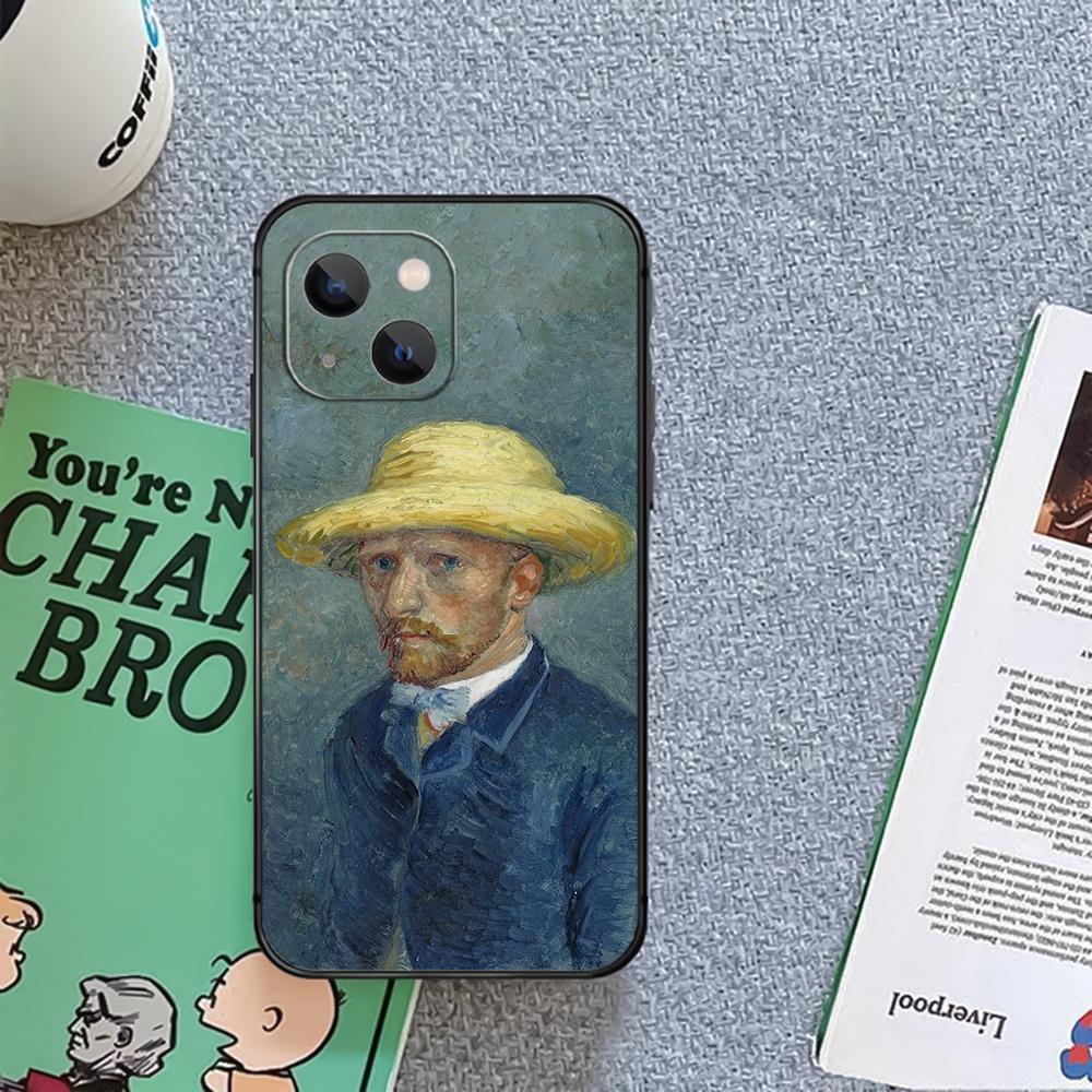 Чехол для телефона с автопортретом Ван Гога, чехол для Iphone Xiaomi Mi Samsung Galaxy Redmi Note AS 11 12 13 14 15 22 23 24 5G Pro Plus Max Fe Ultra