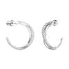 Swarovski Twist Rhodium Plated Pierced Earrings Women earrings White 5563908