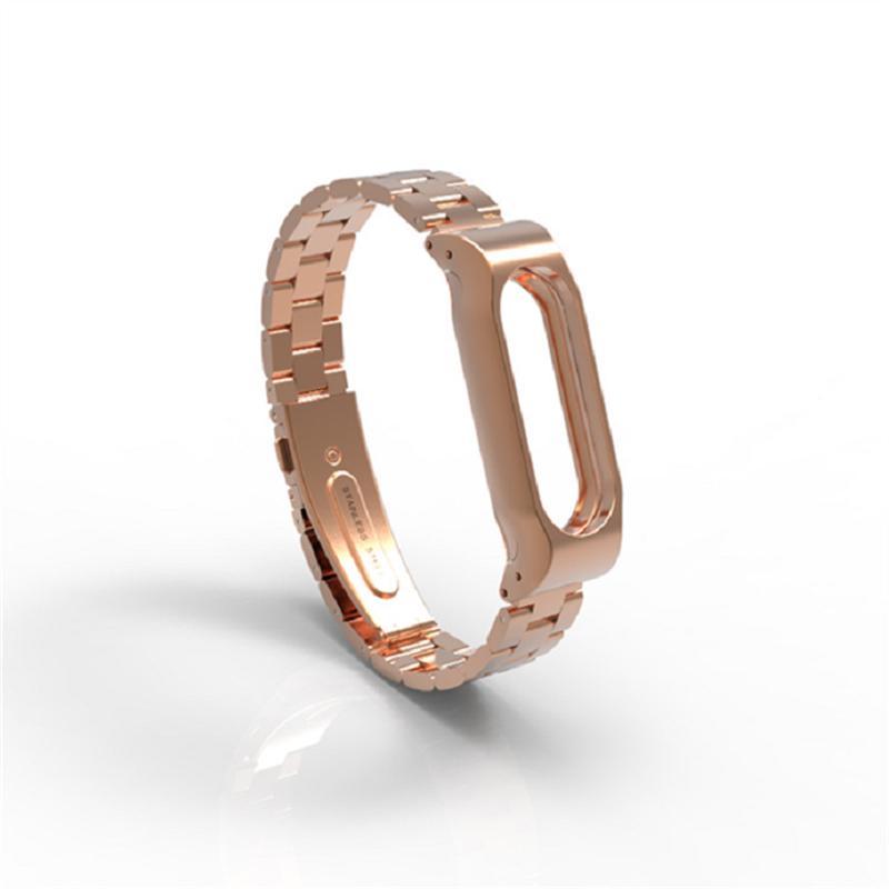 Bracelet Metal Wristband for Xiaomi 2 Generation Plus Stainless Steel Solid Tape