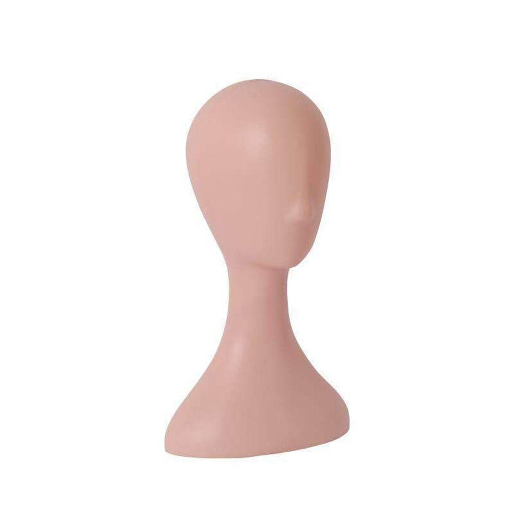 Wide Display Stand Glasses Hat Head Model Display Stand Plastic Mannequin Women's Model Wig Holder