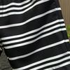 Plus Size M-7XL Casual Shorts Summer Men Clothes Elastic Waist Summer Stripe Shorts