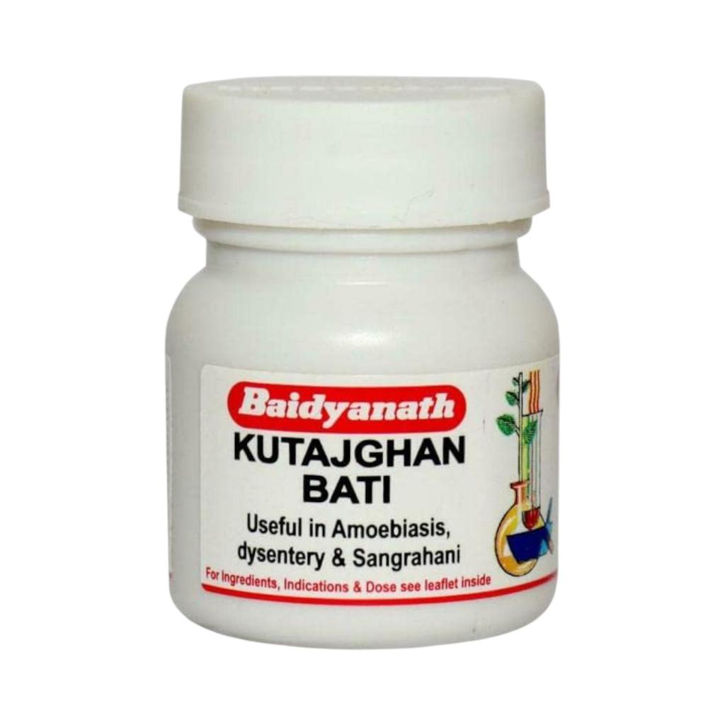 Baidyanath Асли Аюрвед Кутаджгхан Бати 40 таблеток Упаковка из 3 Натуральная пищеварительная добавка