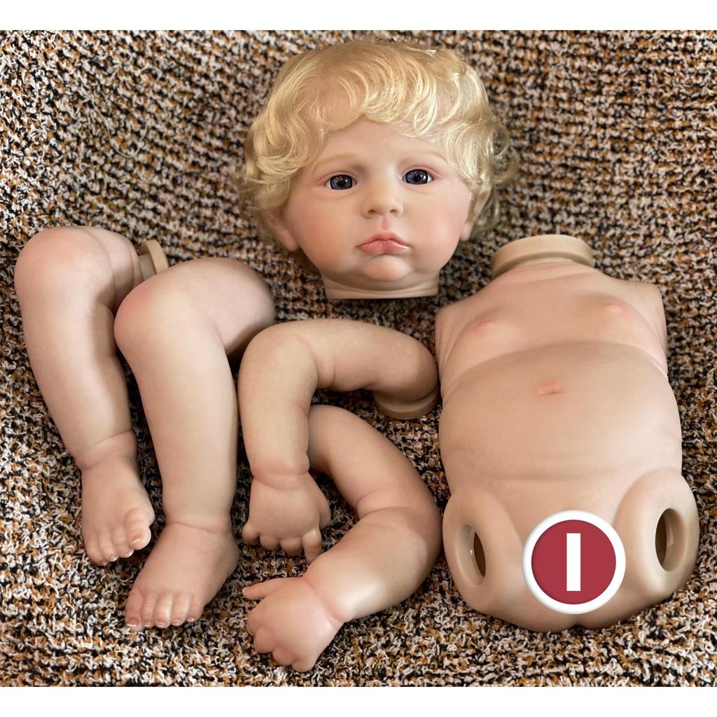 18-20 дюймов Кэмерон Реборн для мальчиков и девочек, мягкий винил на все тело с 3D нарисованными венами, видимые реалистичные настоящие куклы реборн и наборы неокрашенных кукол