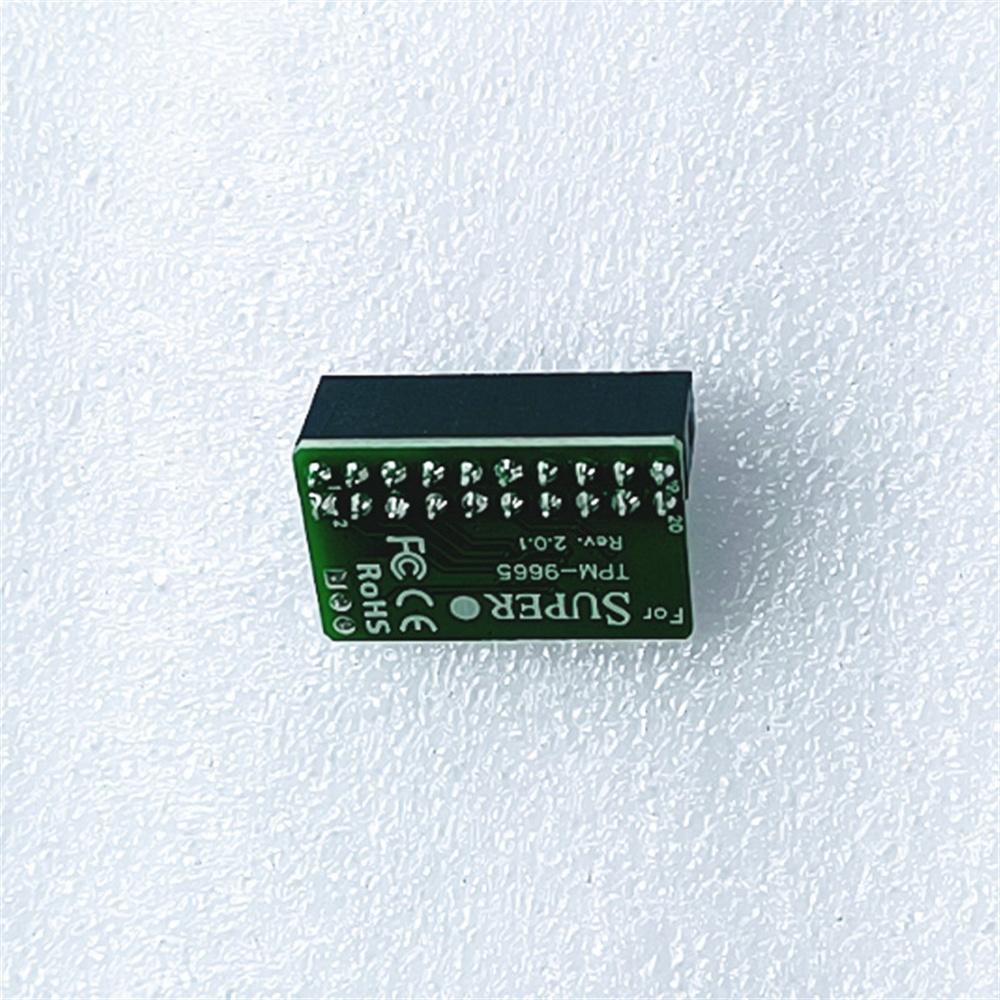 1 X 20Pin TPM 2.0 Module For SuperMicro AOM-TPM-9665H TCG 2.0 Technology