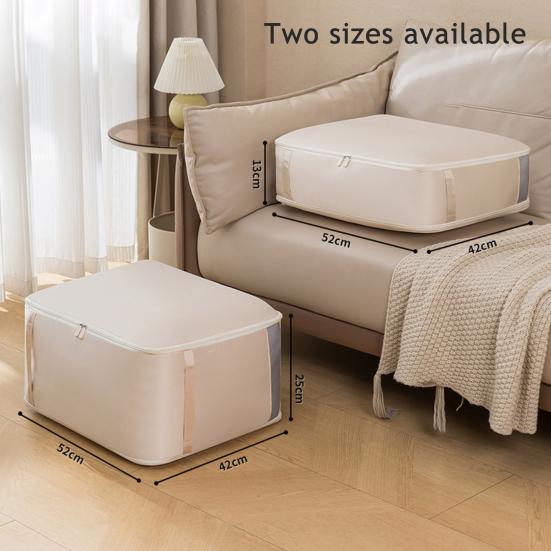 Самосжимающийся мешок для одеяла, большая вместимость, мешок для хранения одеяла, моющийся органайзер для гардероба