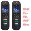 Replacement Remote Control For Roku Smart Led Tv Television For Netflix Youtube Hulu Disney