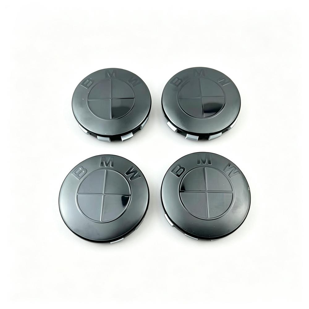 BEKV7 4pcs 56MM 68MM Car Wheel Hub Center Cap Badge For BMW X1 3 X5 E70 E71 M3 F30 F20 F10 F11 G30 E36 E46 E53 E90 E91 E60 E61 E93