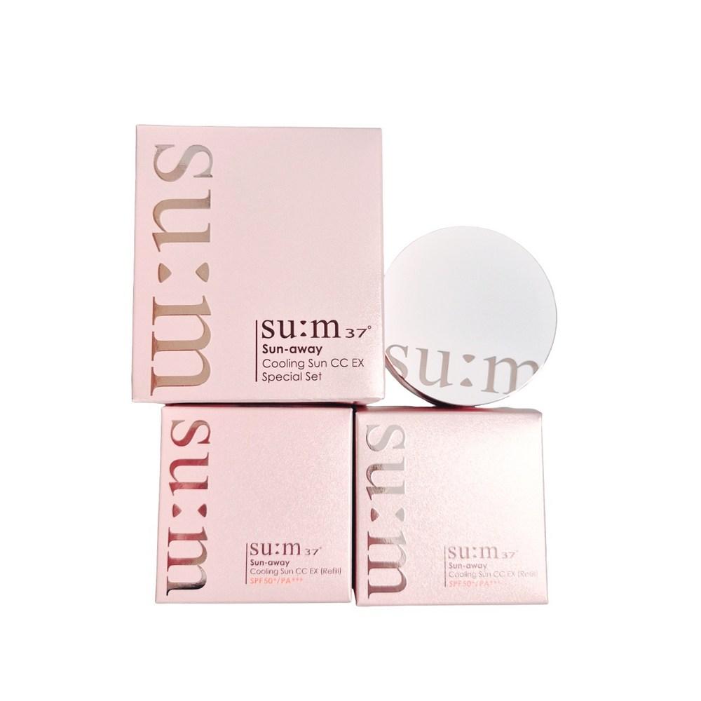 Специальный набор Breath Cooling SunCC CC EX, 1 основной продукт, 2 сменных блока, 45 г, 1 набор