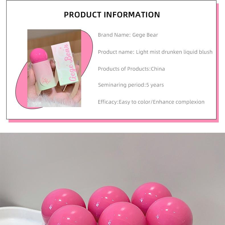 Liquid Blush & Cheek Tint 4 Colors - #NaturalMakeup K-Beauty For A Seamless Blend, Long-Lasting Flush, Your Secret To Youthful Glow