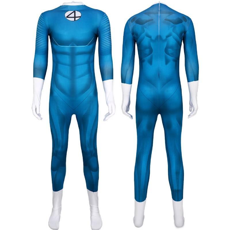 Fantastic Four Cosplay Costumes Role Play Halloween Party Stage Gift Performance