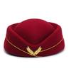 Beret Flight Attendant Hat Women Cap Fashion Casual Stewardess Hats Color Solid