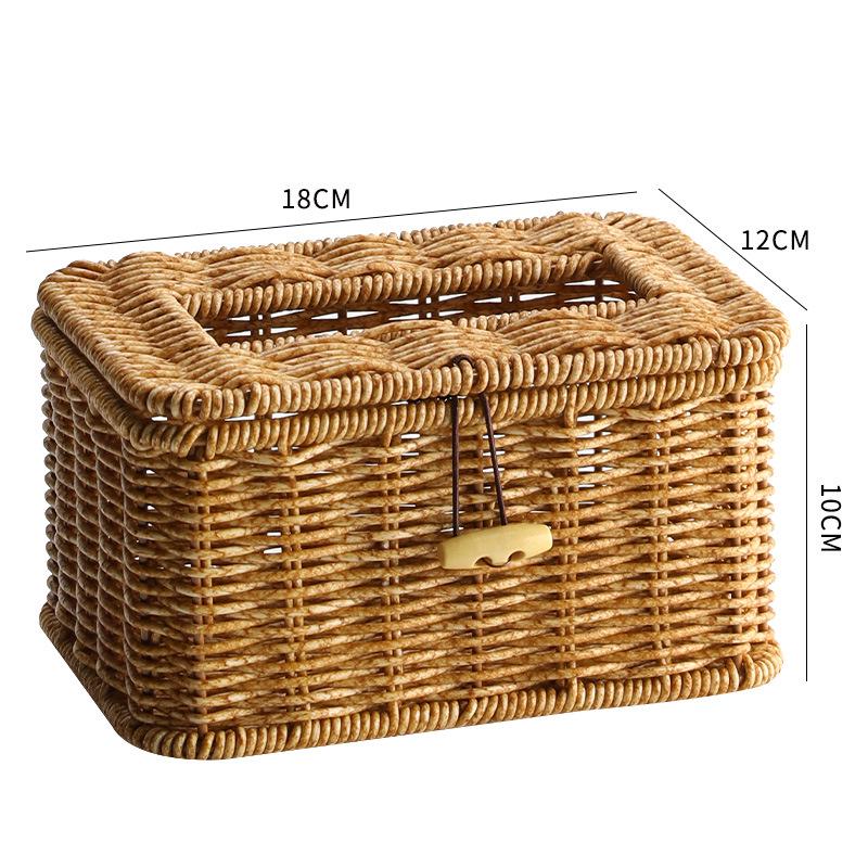 Многофункциональная коробка для салфеток и органайзер для пультов дистанционного управления в скандинавском стиле