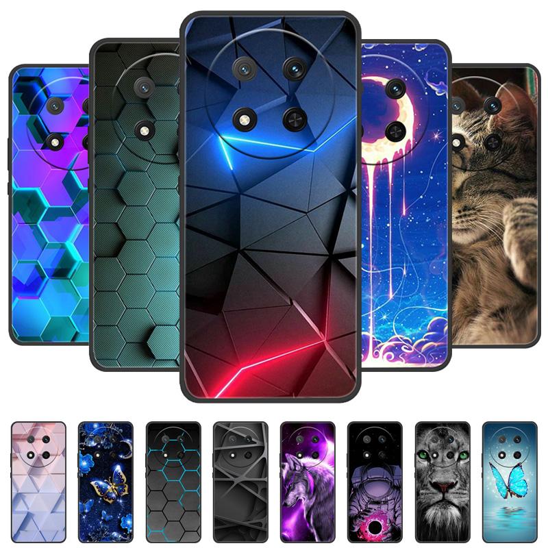 Чехол для Honor Magic7 Lite 5G 2024 Мягкий ТПУ Силиконовая Задняя Крышка для Чехлов Телефона Honor Magic 7 Lite Magic7Lite 7Lite Милый Мультяшный