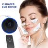 Трансграничный умный EMS патч для массажа лица, низкочастотная вибрация, косметический прибор
