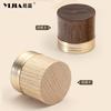 Single-hole Cabinet Door Handles Walnut and Oak Wardrobes Cupboards Pull Drawers Knob Furniture Hardware