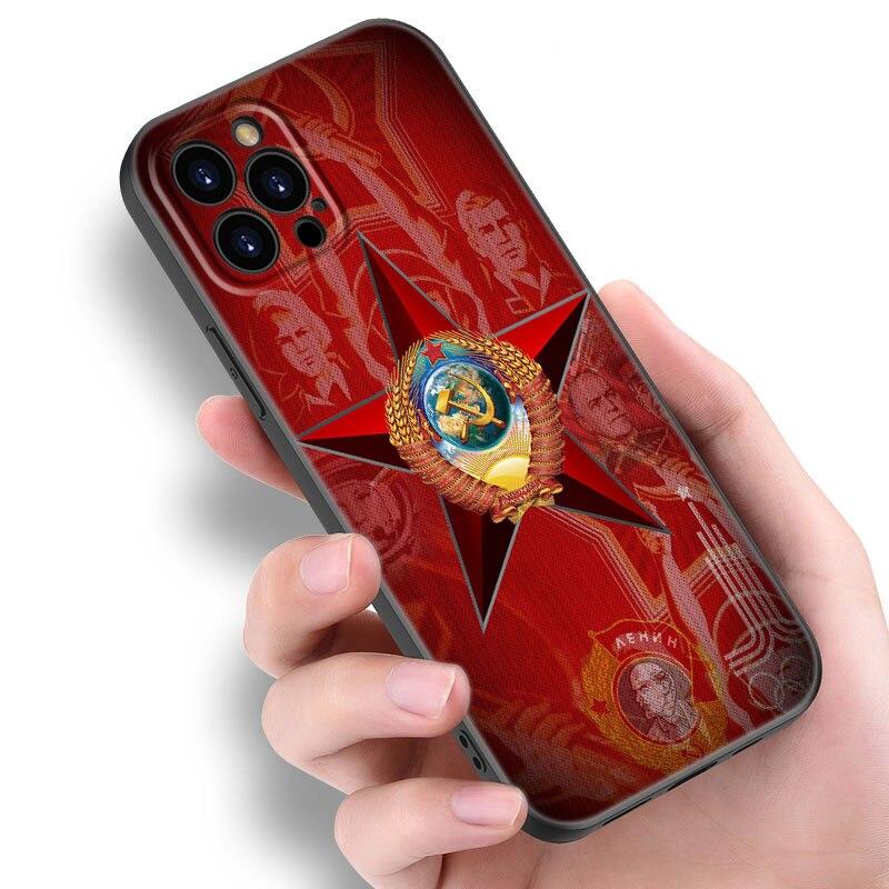 Чехол для телефона с национальным гербом и флагом России для Apple iPhone 13 12 Mini 11 Pro XS Max XR X 8 7 6S 6 Plus SE 2022 2020 5S 5, мягкий чехол