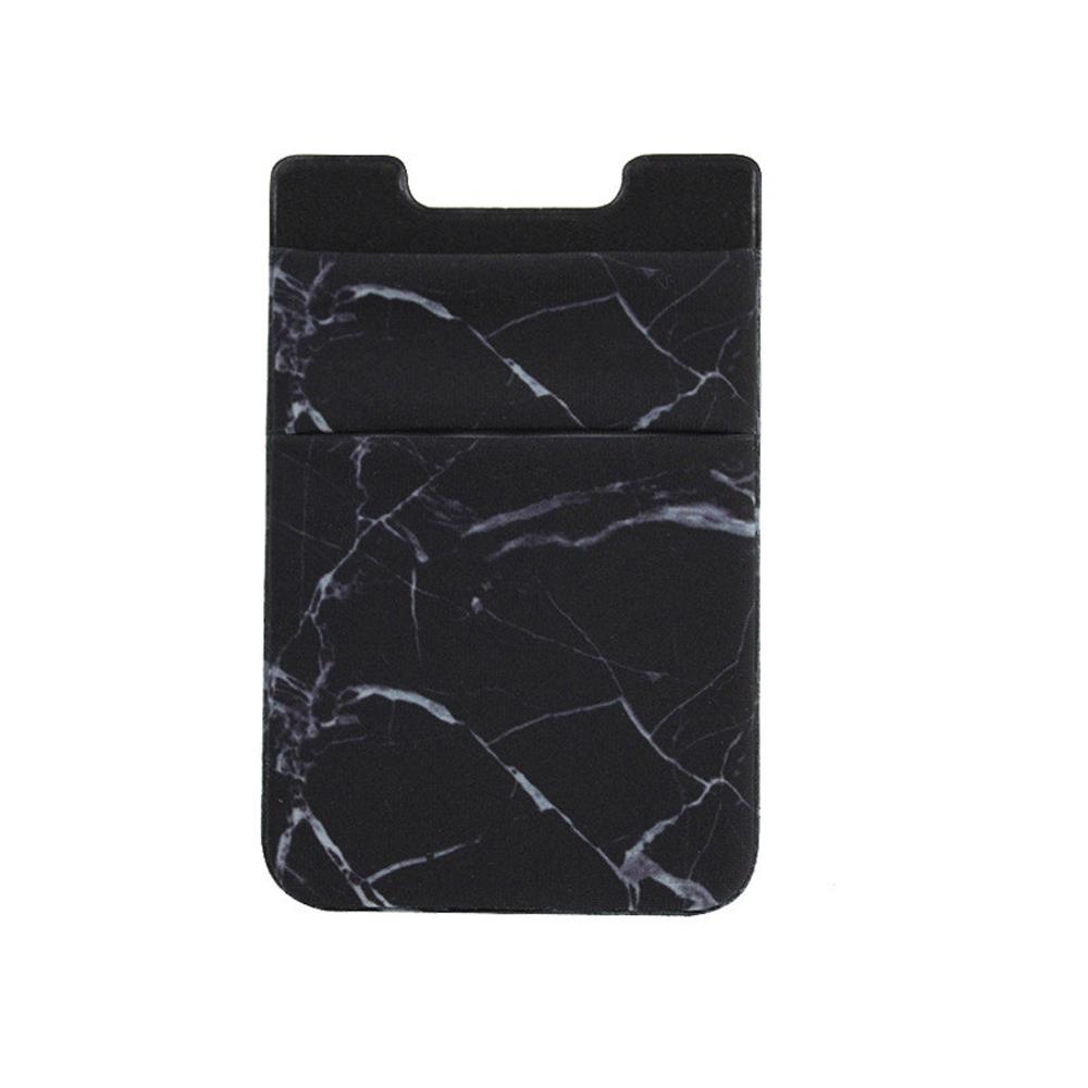 Wallet ID Bus Card Elastic Phone Card Sleeve Card Holder Phone Storage Wallet Phone Back Pocket
