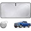 Upgraded Sunshade, Improved UV Protection Fabric, Foldable Front Sun Shade,  Accessories For Tesla Model 3/Y/Y Juniper 2016 To 2026