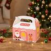 10Pcs Cartoon Print Bakery Dessert Box Paper Christmas Candy Container  Party Supplies