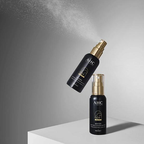 AHC Успокаивающий солнцезащитный спрей Masters Outdoor SPF 50+ PA++++ 55 мл