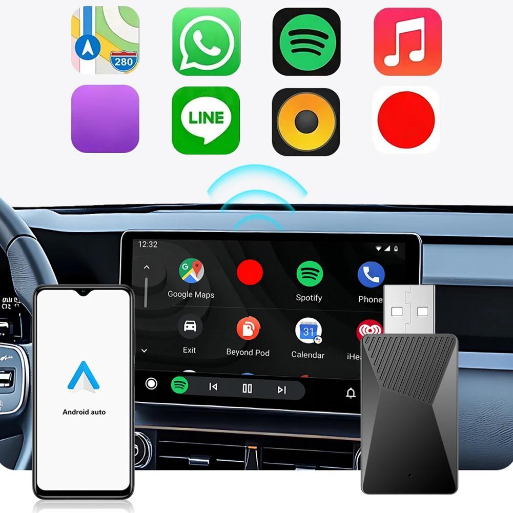 2025 2 In 1 Wireless Carplay Smart Box Android Auto Plug And Play Applicable To Convert Original Car Wired Carplay To Wireless