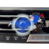 Rotatable Cartoon Cat and Mouse Car Air Vent Swirling Acrylic Clip Decor