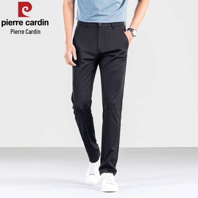 Pierre Cardin Men's Summer Cooling Silk Blend Straight Leg Pants