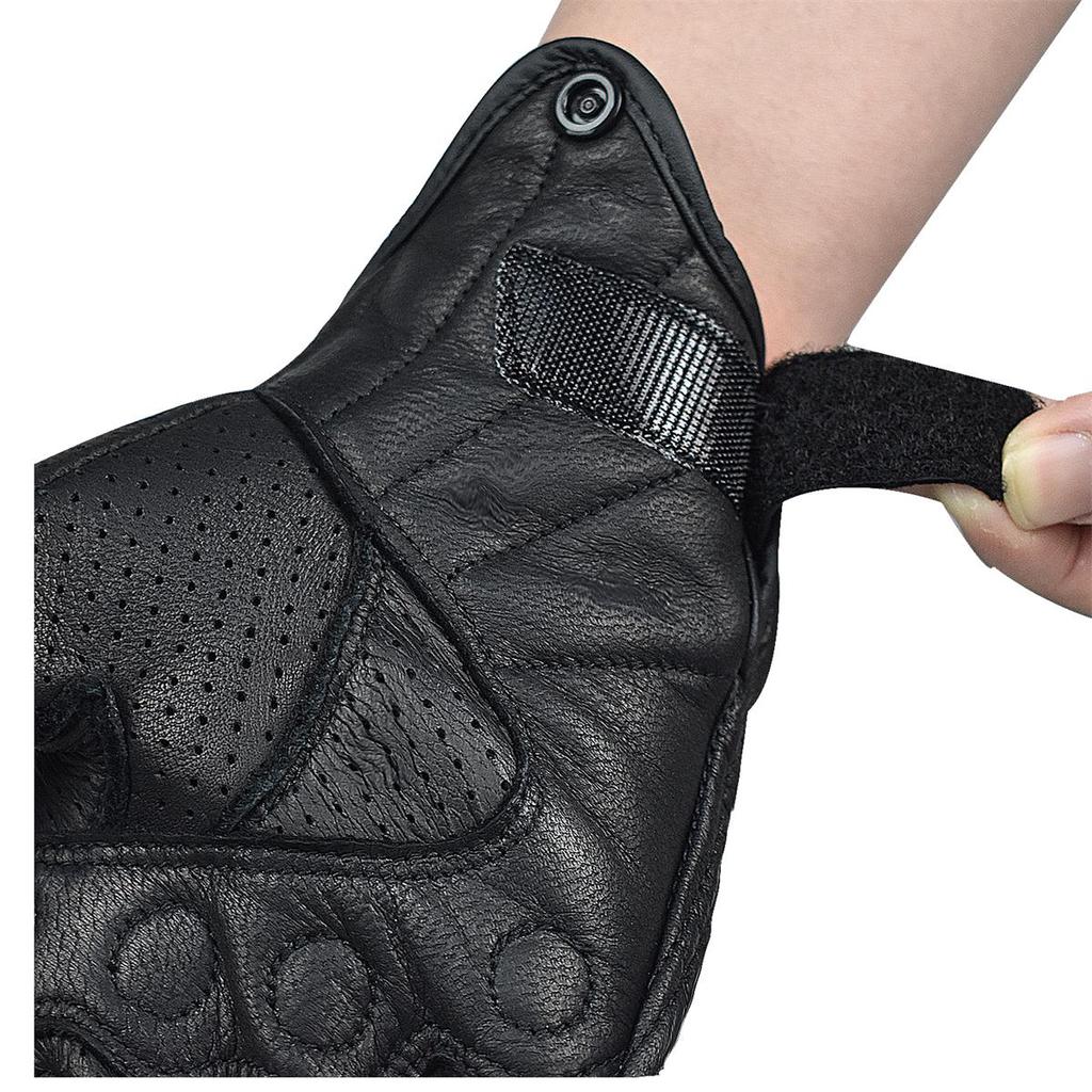 Мотоциклетные перчатки из козьей кожи для мужчин и женщин, дышащие мотоциклетные перчатки с сенсорным экраном, спортивные перчатки для верховой езды