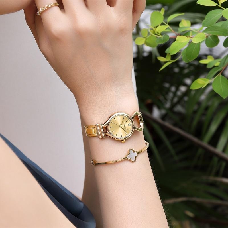 Привет модные часы Роскошные женские кварцевые часы Водонепроницаемые женские часы Женские наручные часы